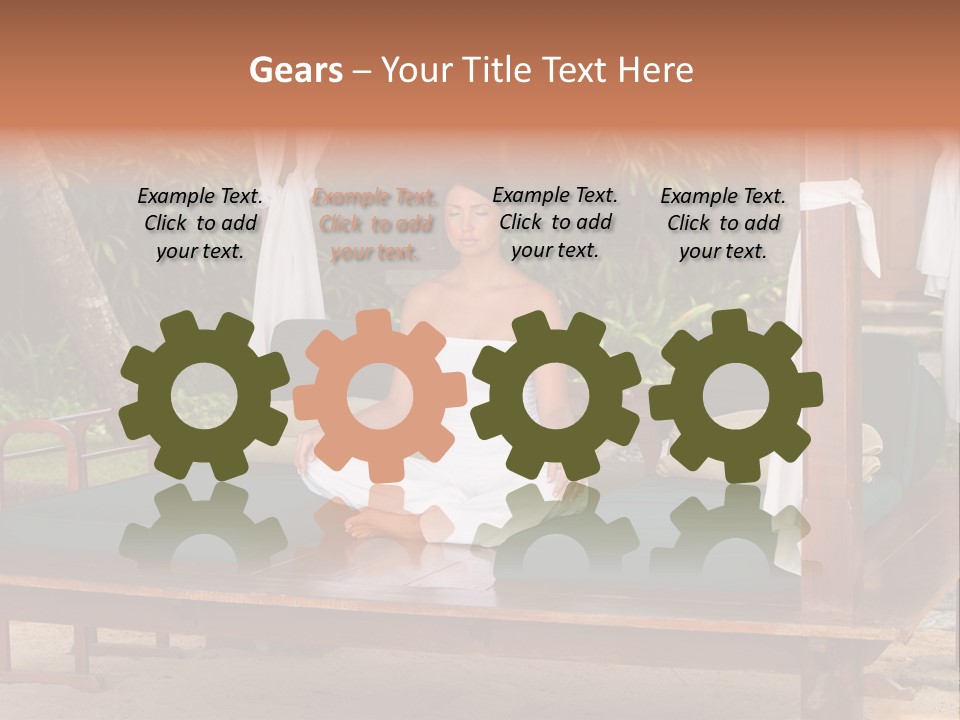 Fresh Yoga Calm PowerPoint Template