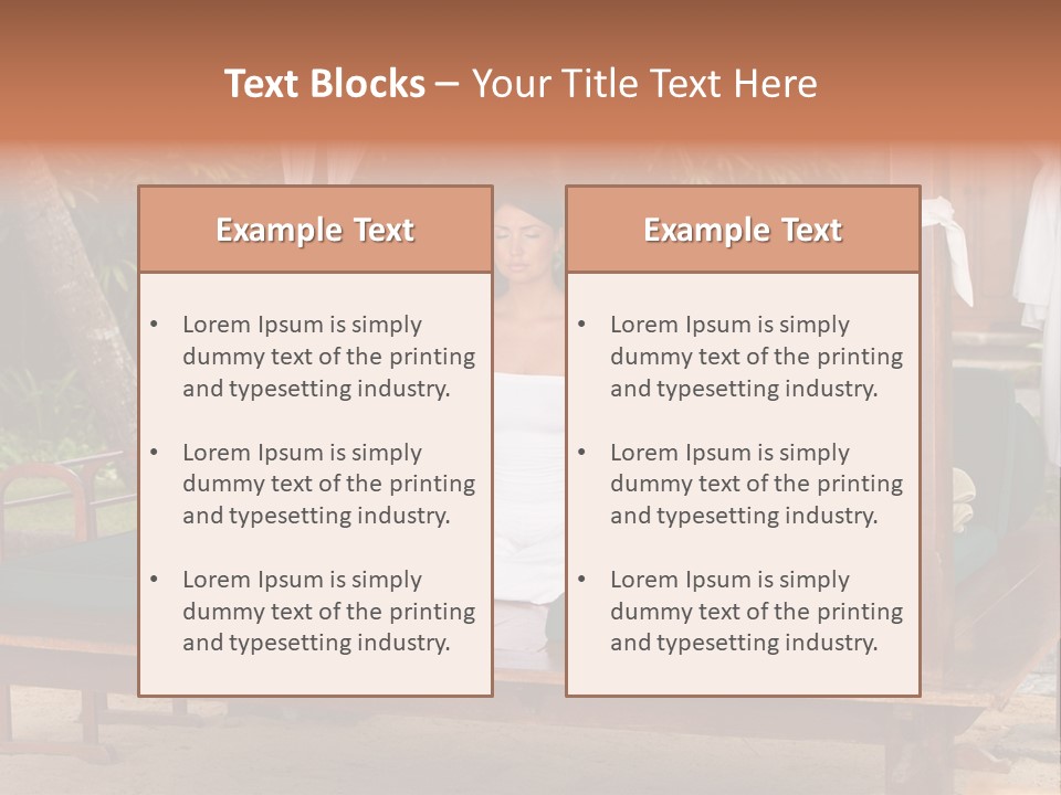 Fresh Yoga Calm PowerPoint Template