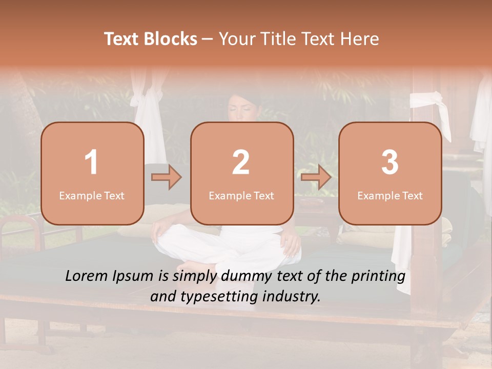 Fresh Yoga Calm PowerPoint Template
