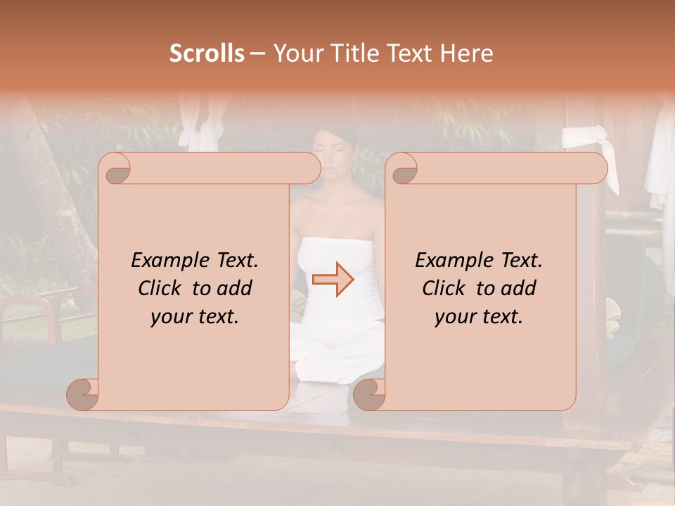 Fresh Yoga Calm PowerPoint Template