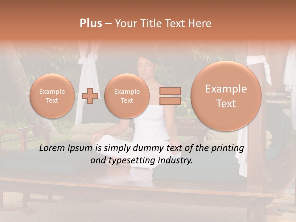 Fresh Yoga Calm PowerPoint Template