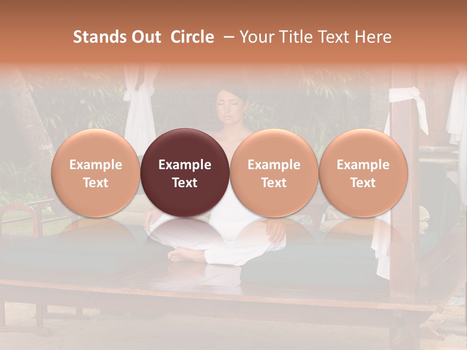 Fresh Yoga Calm PowerPoint Template