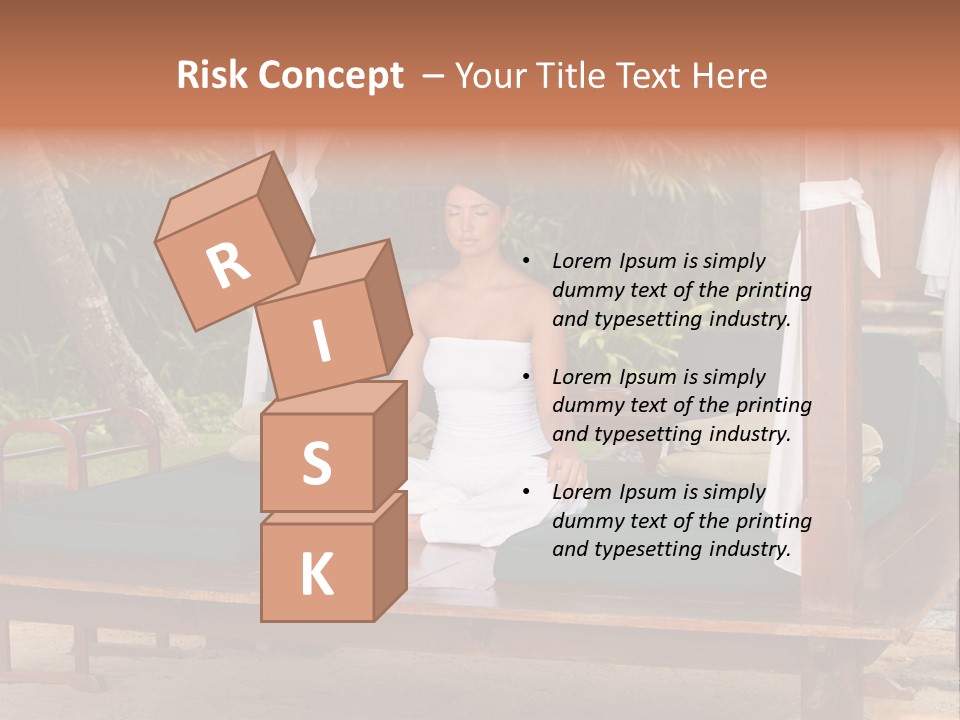 Fresh Yoga Calm PowerPoint Template