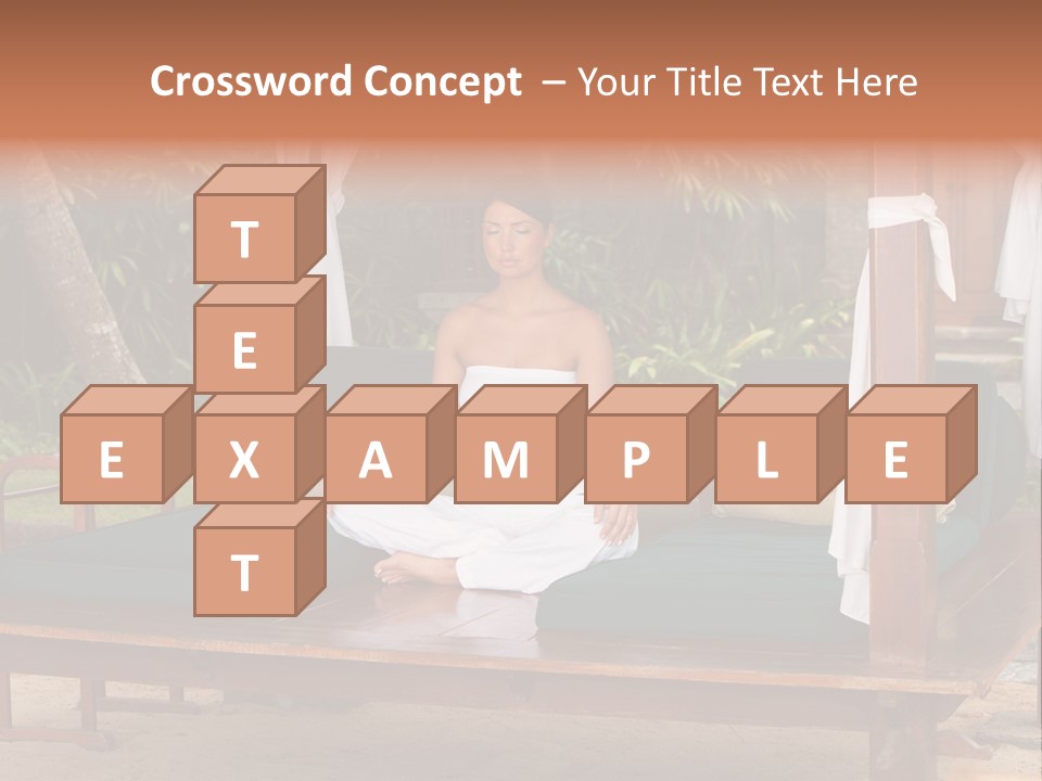 Fresh Yoga Calm PowerPoint Template