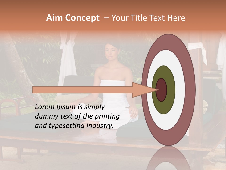 Fresh Yoga Calm PowerPoint Template