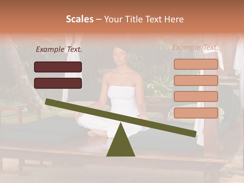 Fresh Yoga Calm PowerPoint Template