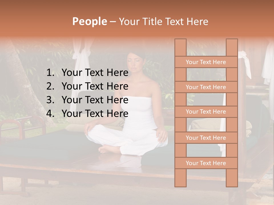 Fresh Yoga Calm PowerPoint Template