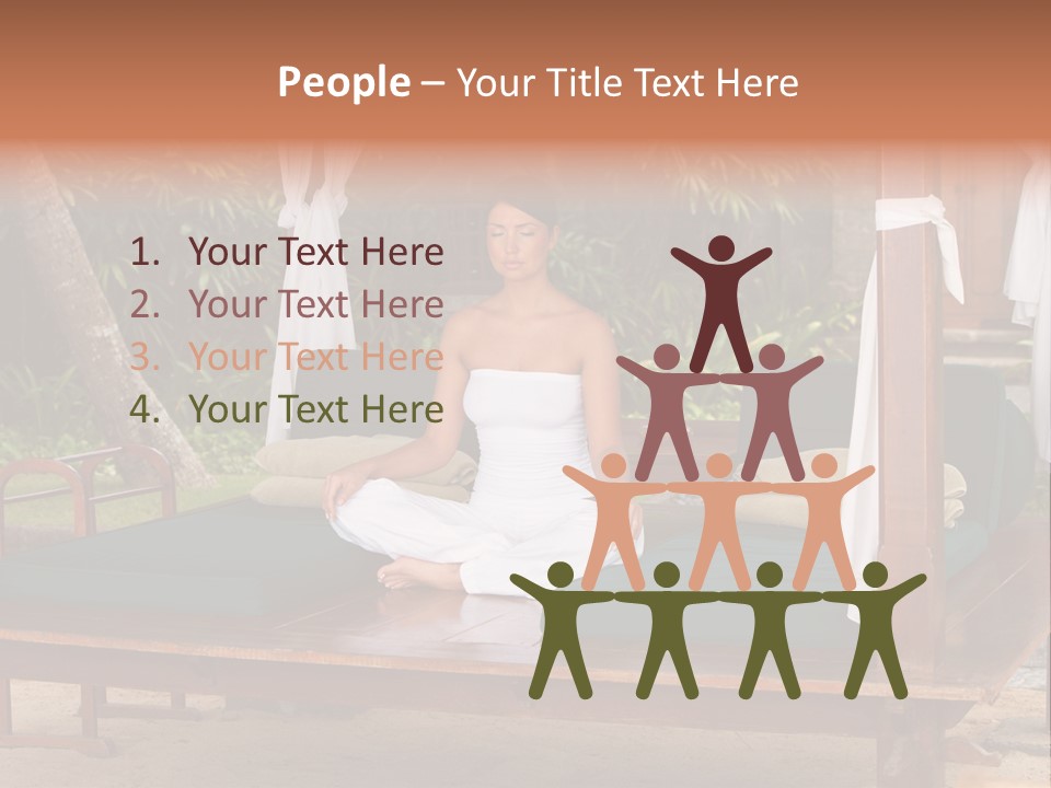 Fresh Yoga Calm PowerPoint Template