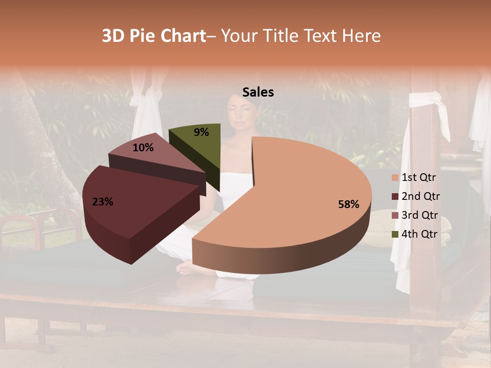 Fresh Yoga Calm PowerPoint Template