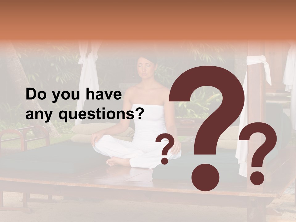 Fresh Yoga Calm PowerPoint Template