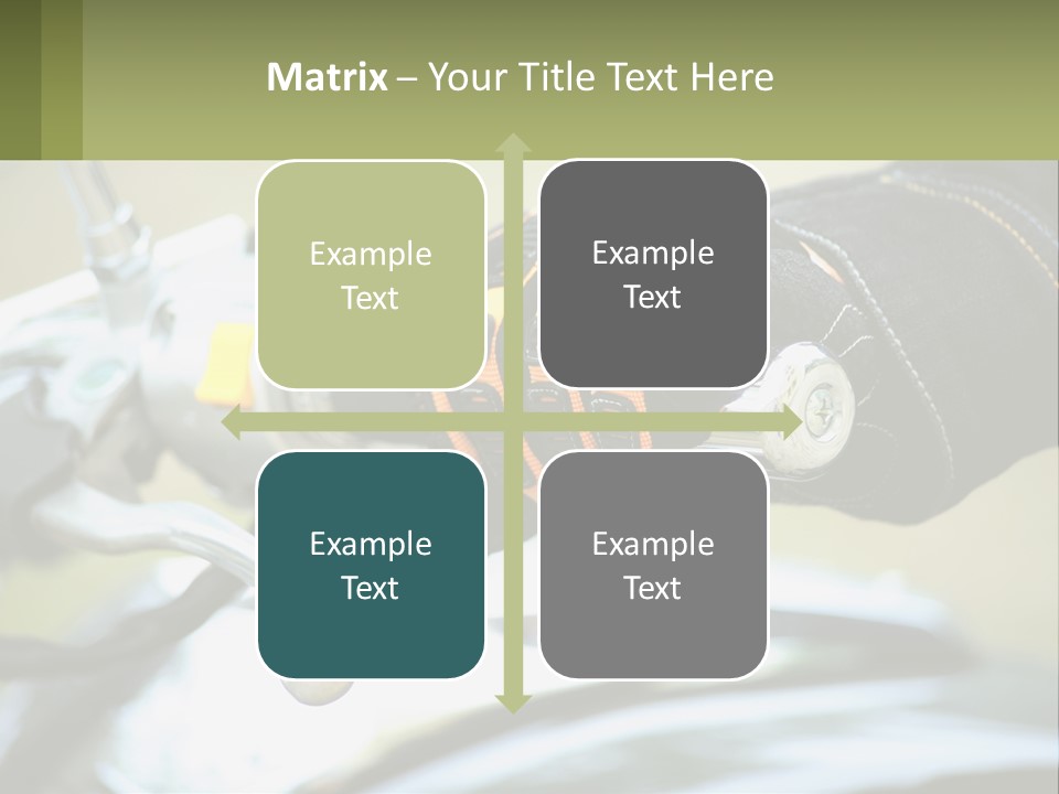 Ride Hand Left PowerPoint Template