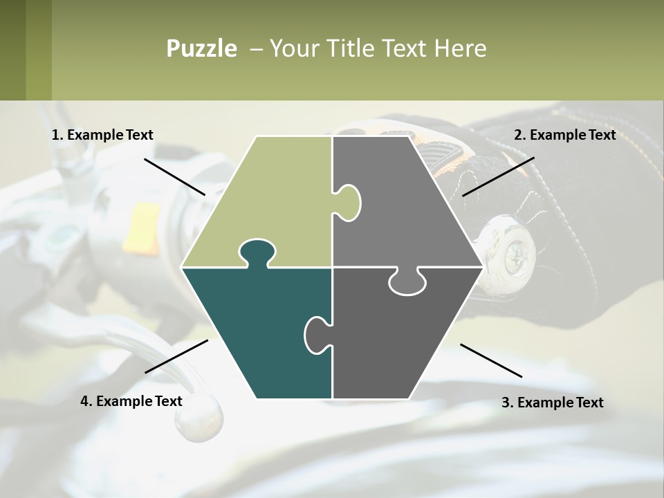 Ride Hand Left PowerPoint Template