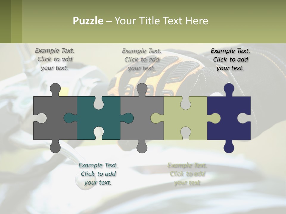 Ride Hand Left PowerPoint Template