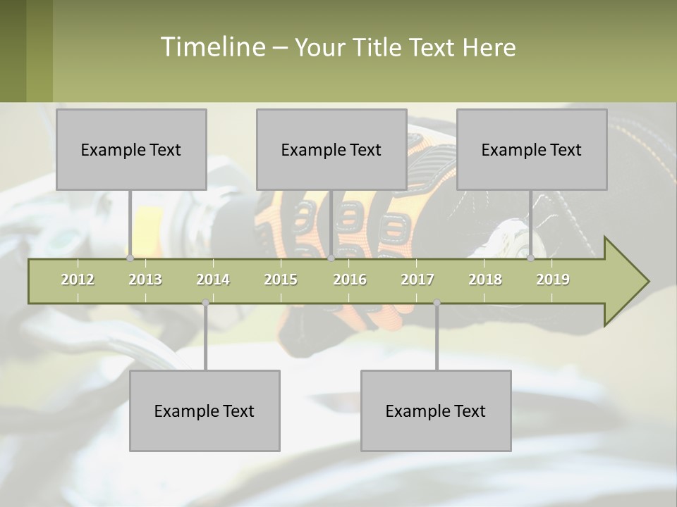 Ride Hand Left PowerPoint Template