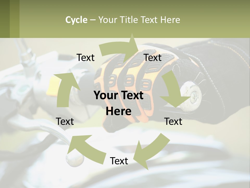 Ride Hand Left PowerPoint Template