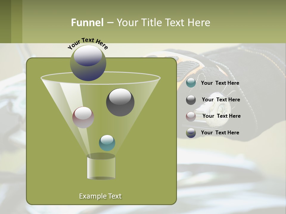 Ride Hand Left PowerPoint Template