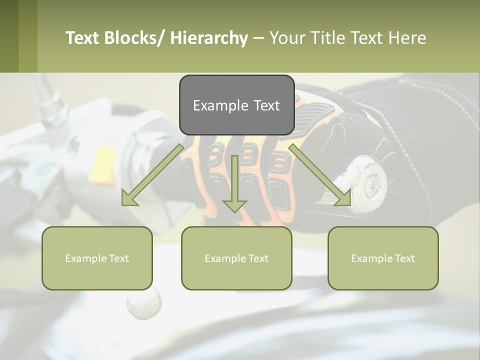 Ride Hand Left PowerPoint Template