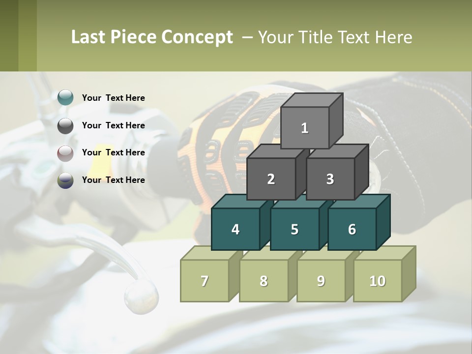 Ride Hand Left PowerPoint Template