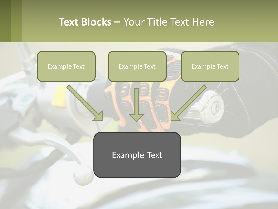 Ride Hand Left PowerPoint Template