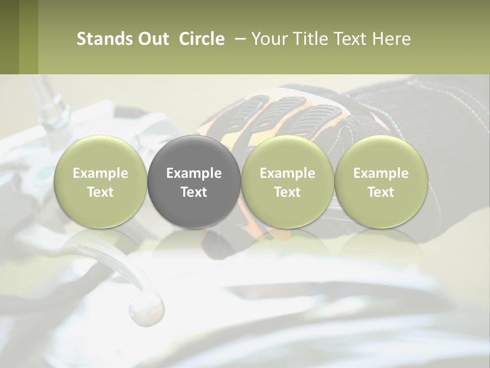 Ride Hand Left PowerPoint Template