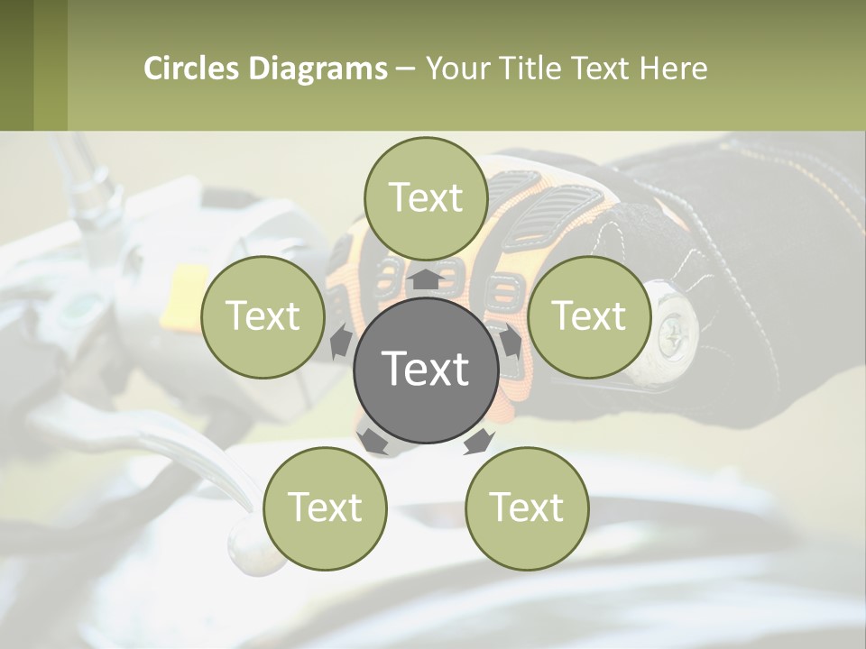 Ride Hand Left PowerPoint Template