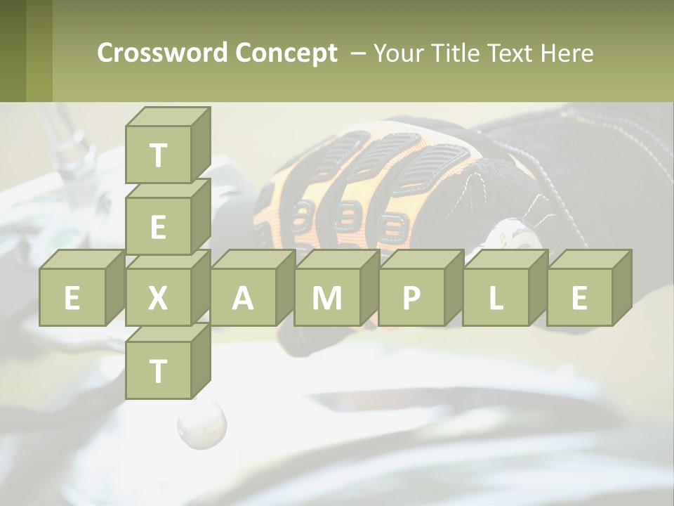 Ride Hand Left PowerPoint Template