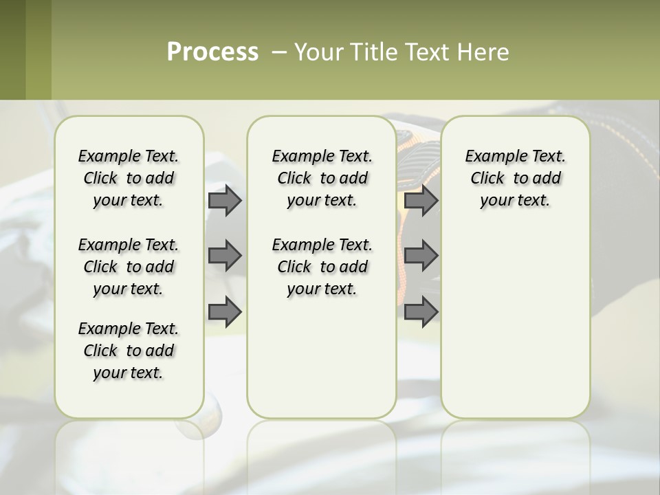 Ride Hand Left PowerPoint Template