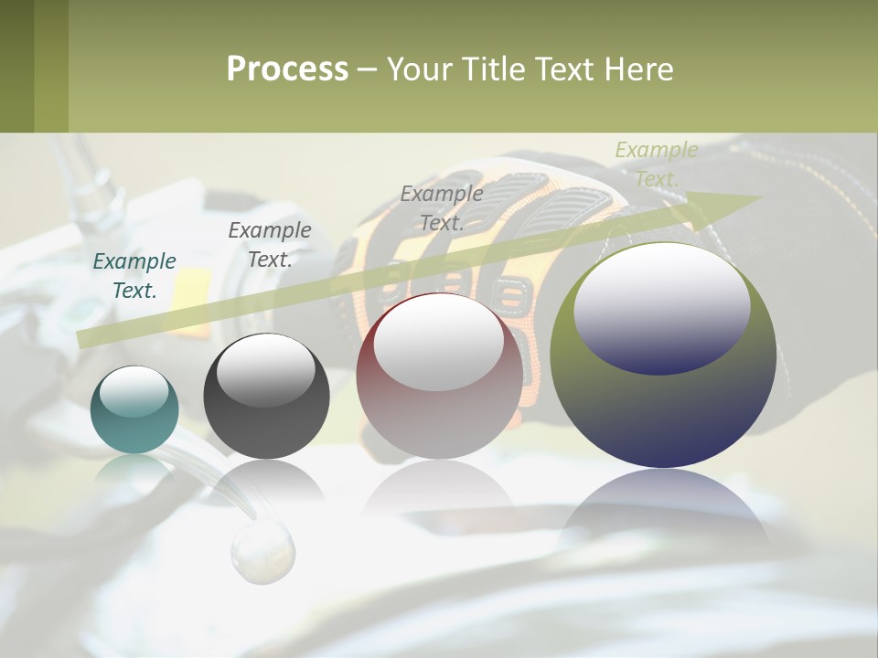 Ride Hand Left PowerPoint Template