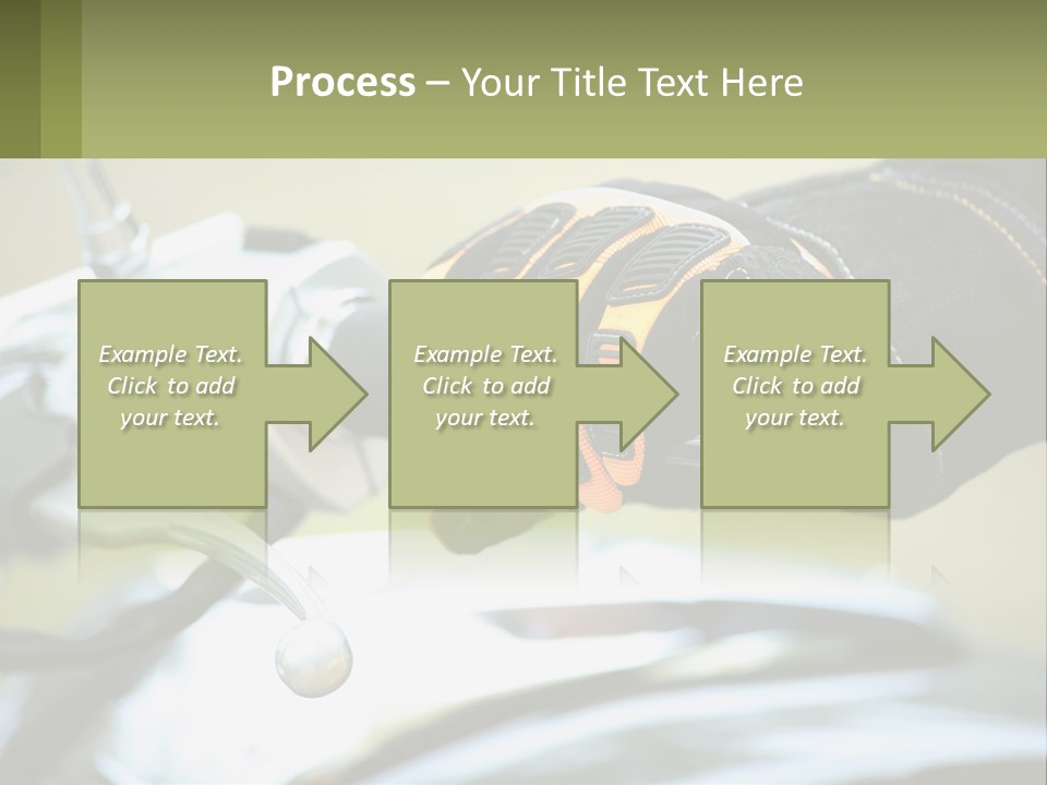 Ride Hand Left PowerPoint Template