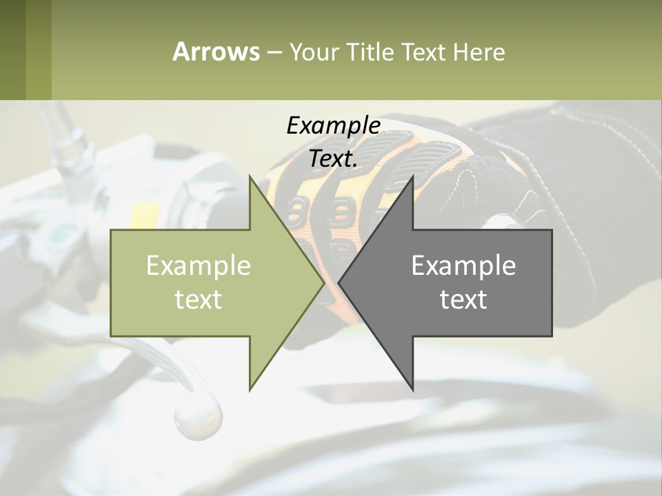 Ride Hand Left PowerPoint Template