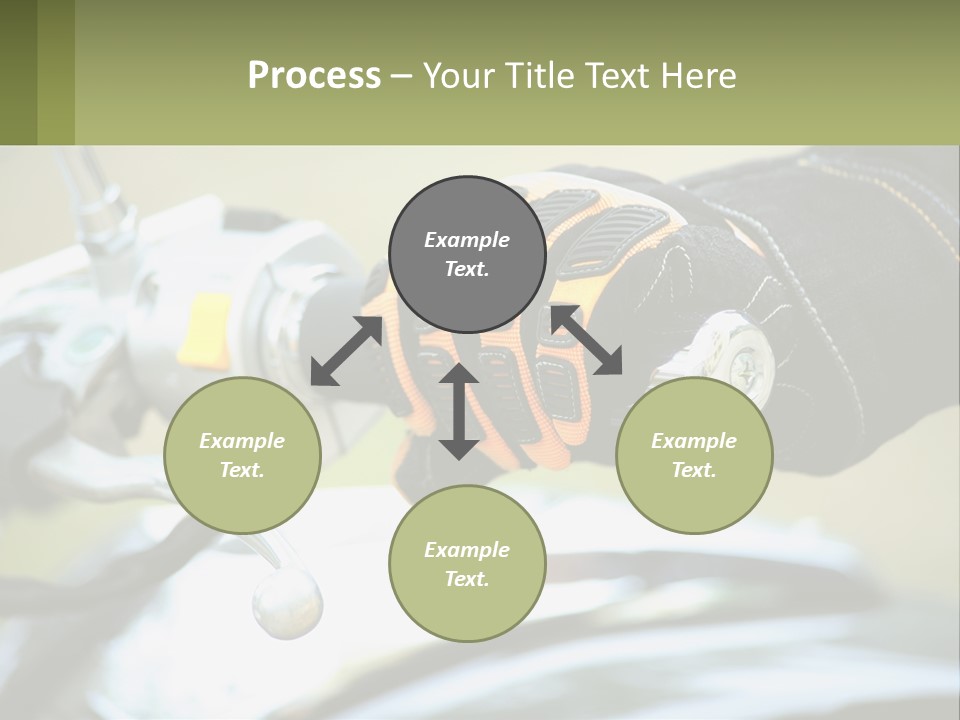 Ride Hand Left PowerPoint Template