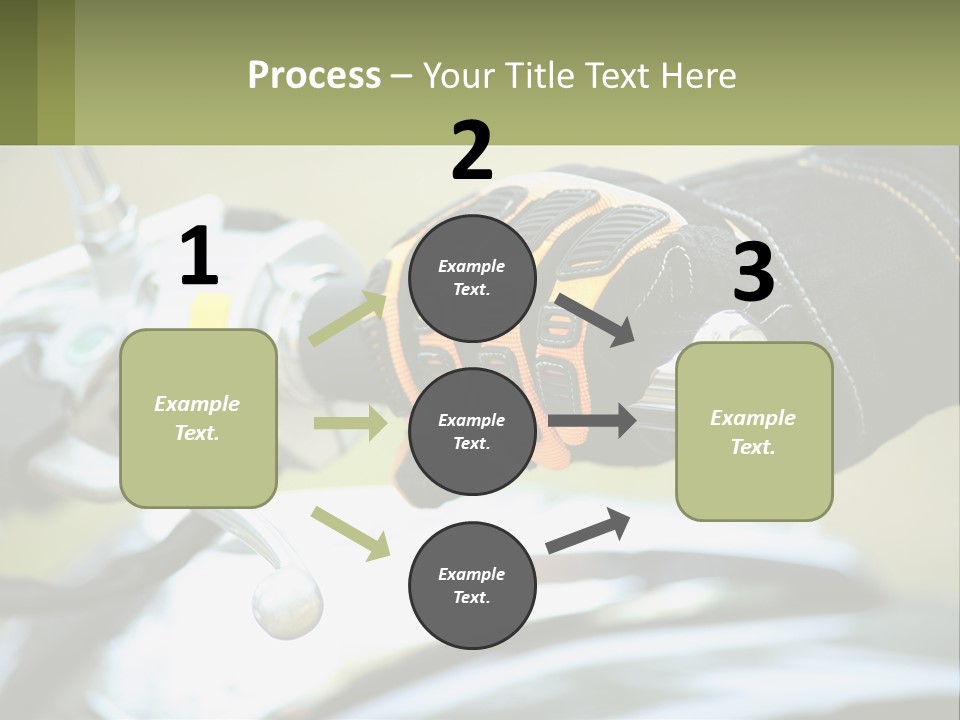 Ride Hand Left PowerPoint Template