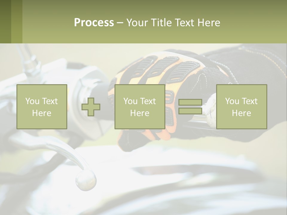 Ride Hand Left PowerPoint Template