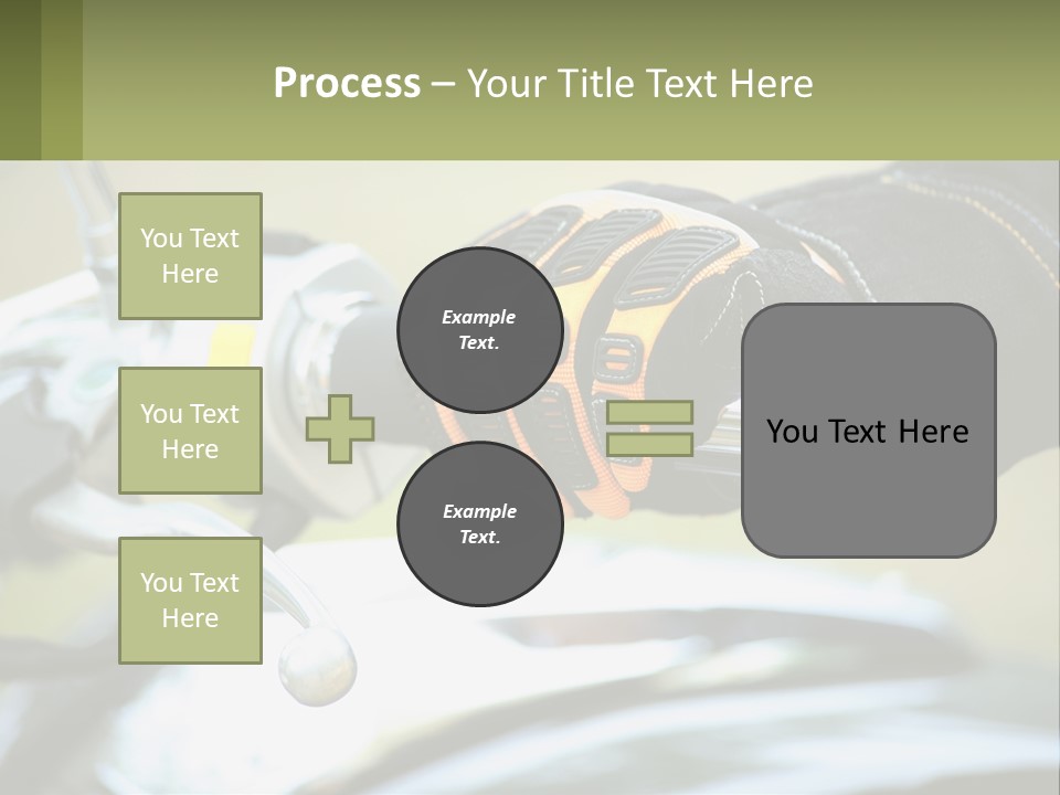 Ride Hand Left PowerPoint Template