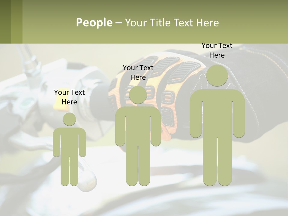 Ride Hand Left PowerPoint Template