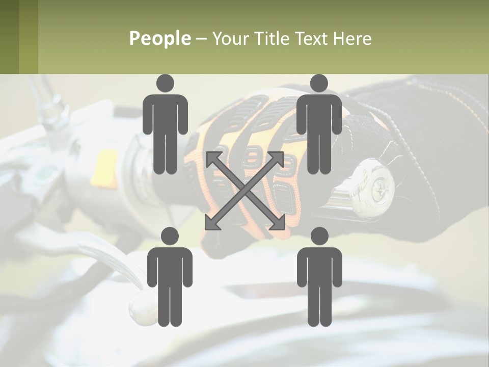 Ride Hand Left PowerPoint Template
