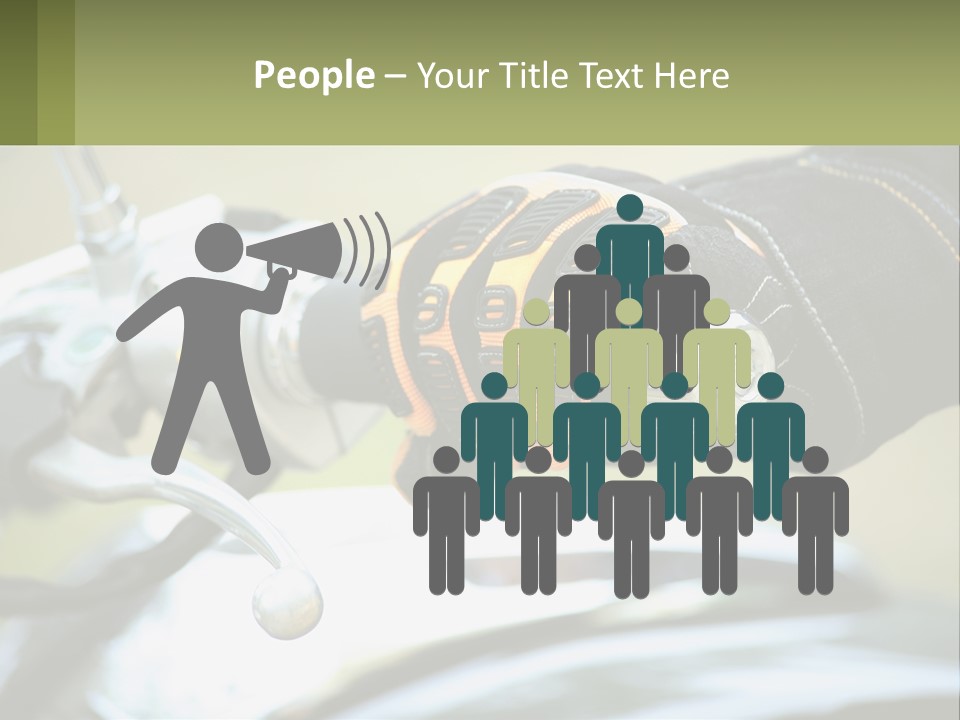 Ride Hand Left PowerPoint Template