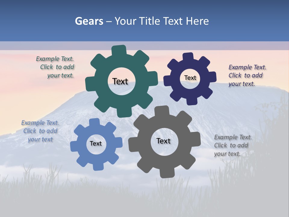 Life Land Vacation PowerPoint Template