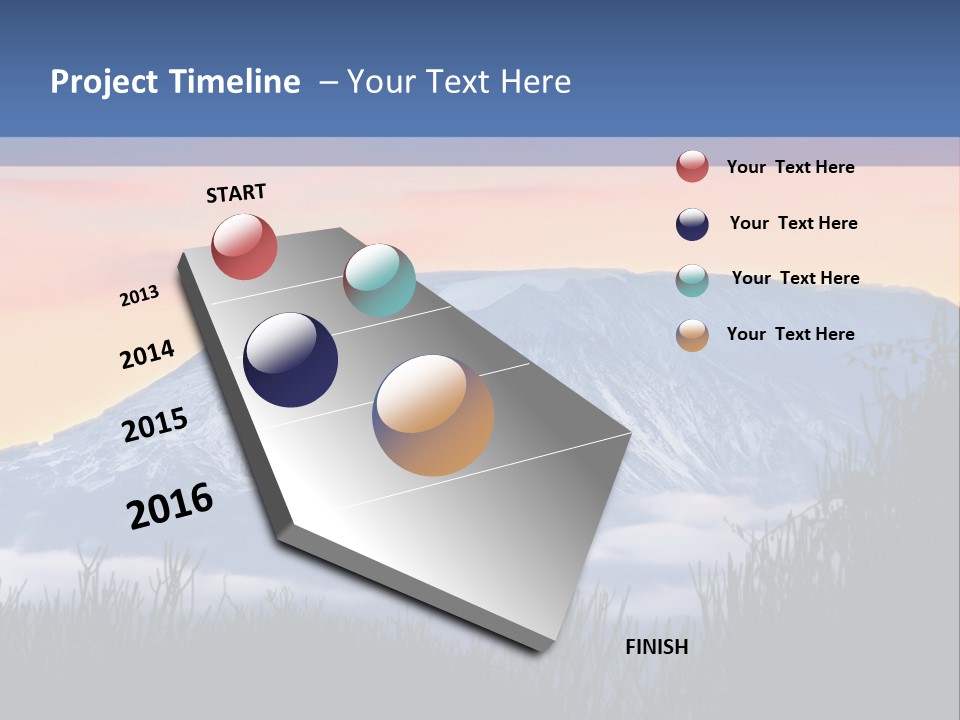 Life Land Vacation PowerPoint Template