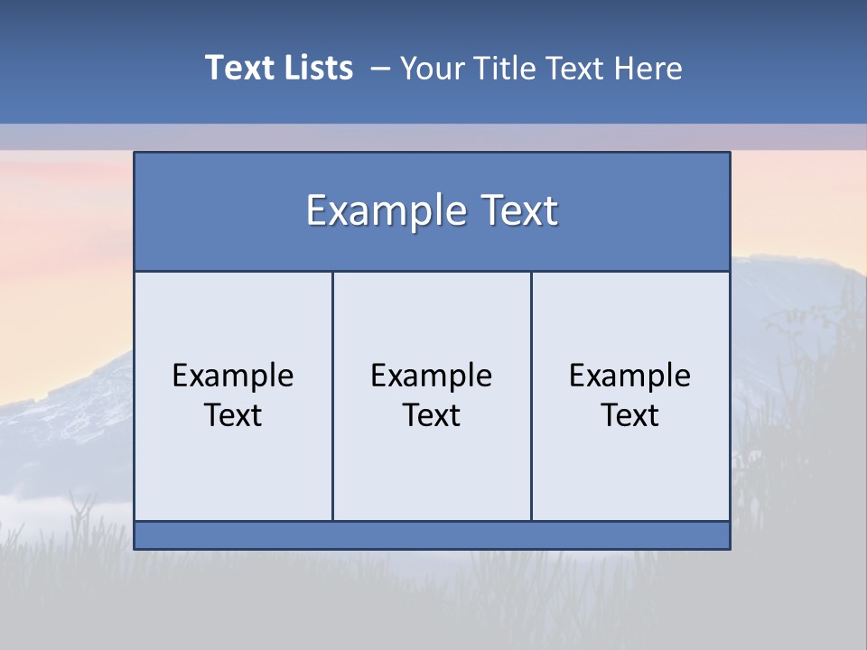 Life Land Vacation PowerPoint Template