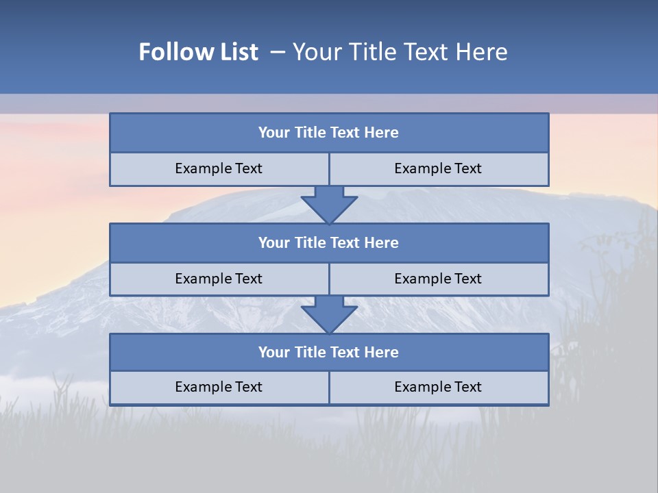 Life Land Vacation PowerPoint Template