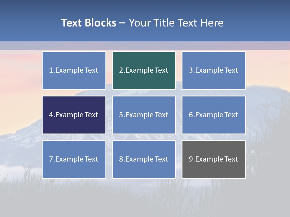 Life Land Vacation PowerPoint Template
