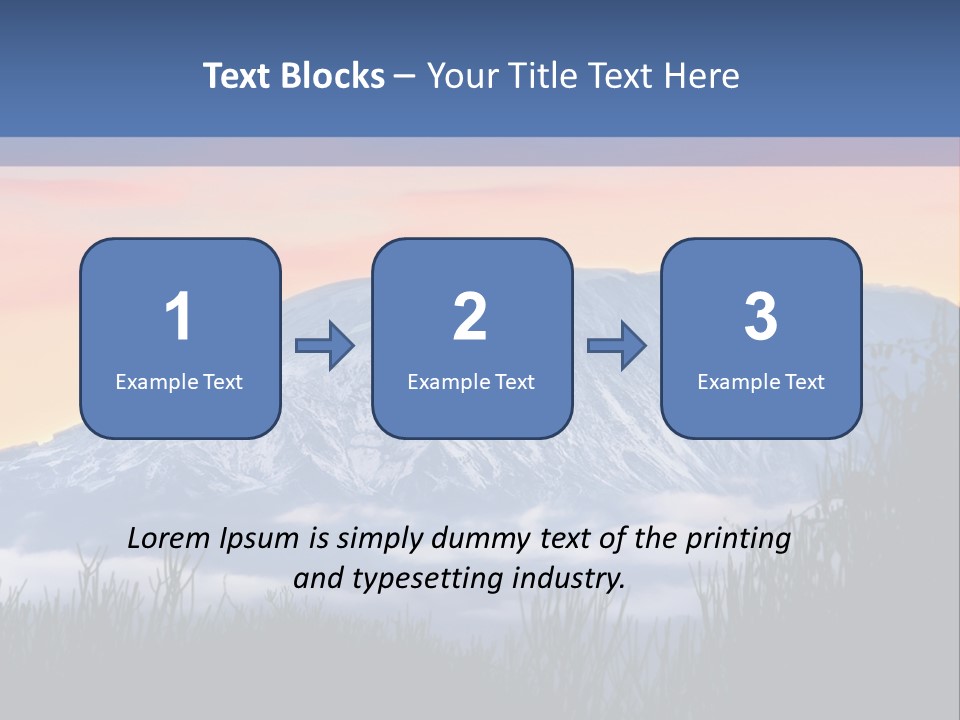 Life Land Vacation PowerPoint Template