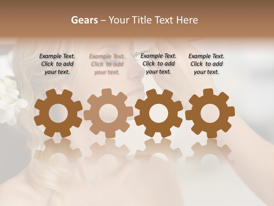 Eye Fashion Preparation PowerPoint Template