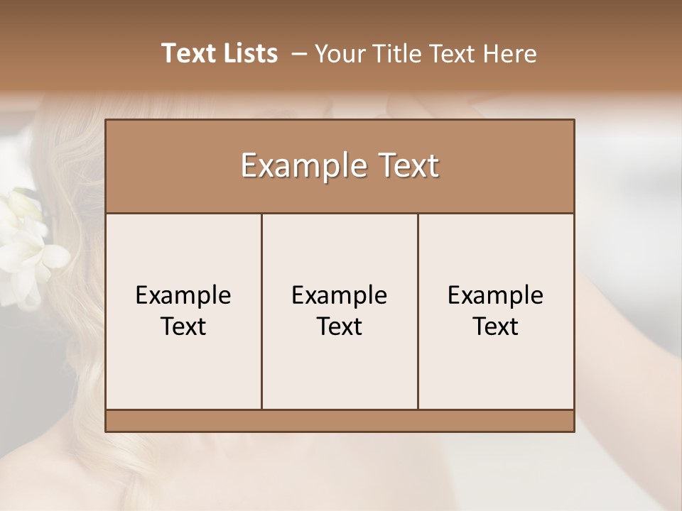 Eye Fashion Preparation PowerPoint Template