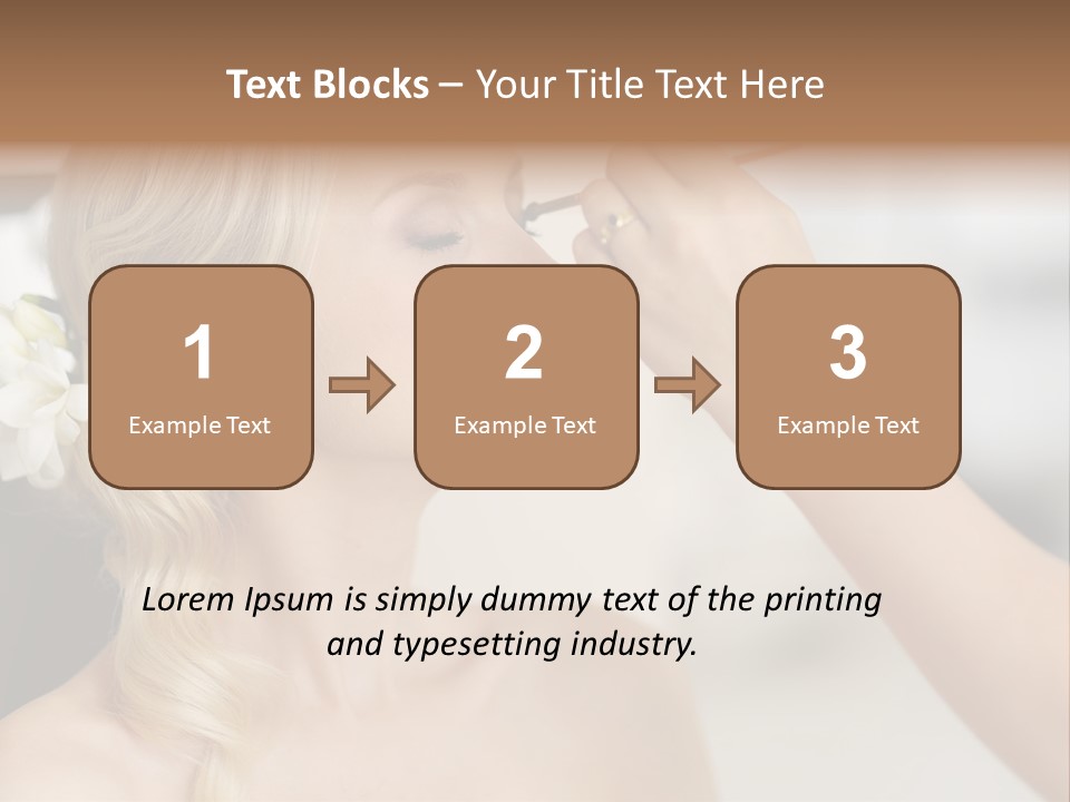 Eye Fashion Preparation PowerPoint Template