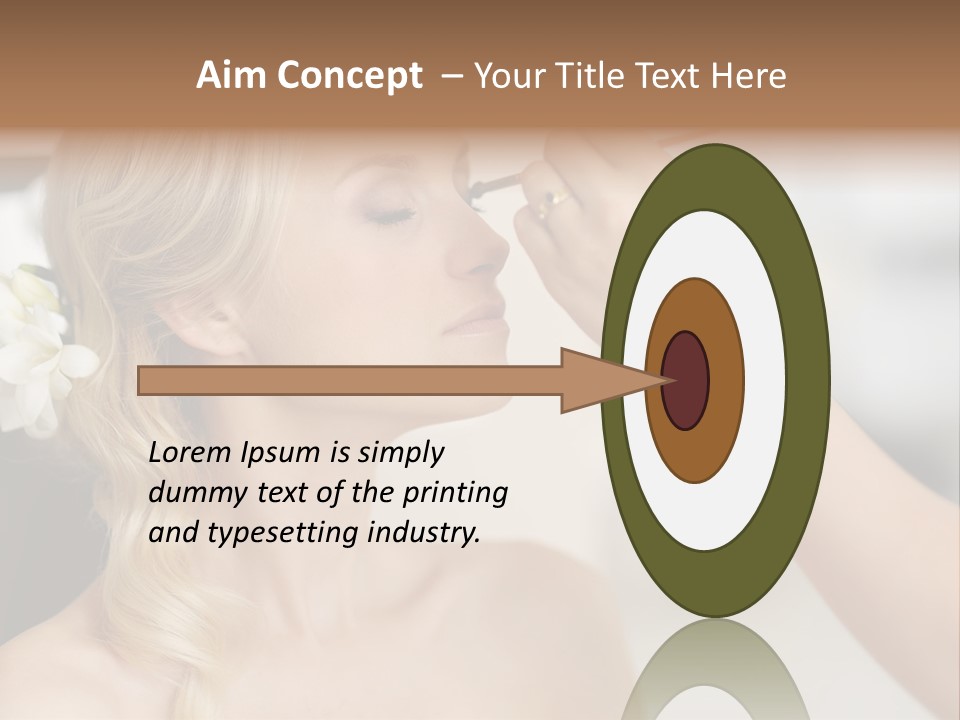 Eye Fashion Preparation PowerPoint Template