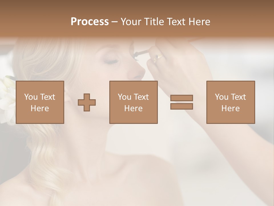 Eye Fashion Preparation PowerPoint Template