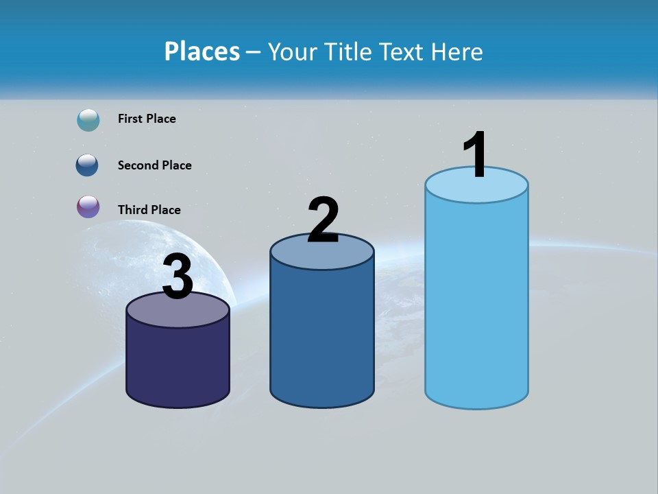 Expansion Sun Earth PowerPoint Template