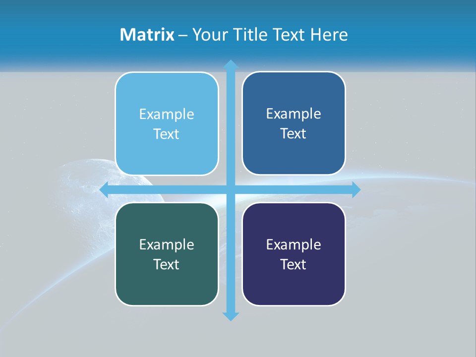 Expansion Sun Earth PowerPoint Template